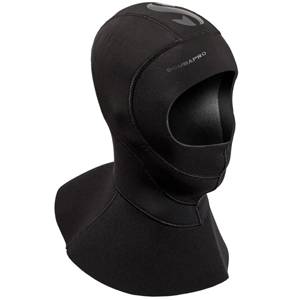 Cagoule EVERFLEX SCUBAPRO 6/5mm Avec Plastron 3 Cagoule EVERFLEX SCUBAPRO 6/5mm Avec Plastron