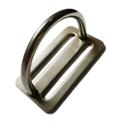 Anneau ESM Inox En D Avec Passe Sangle -Plongée Soldes 90