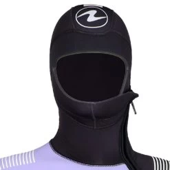 Combinaison DYNAFLEX AQUALUNG 2022 7mm à Cagoule Dame -Plongée Soldes dynaflex cag f detail 1