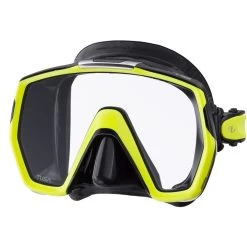 Masque FREEDOM HD TUSA -Plongée Soldes freedomhdqbfy noir jaune 1