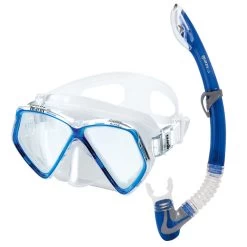 Kit Masque + Tuba SET PIRATE MARES 6 Kit Masque + Tuba SET PIRATE MARES -Plongée Soldes kit pirate bleu 1