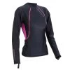 Top LONG SLEEVES VEST CHILLPROOF SHARKSKIN Dame Manches Longues Rose 2 Top LONG SLEEVES VEST CHILLPROOF SHARKSKIN Dame Manches Longues Rose -Plongée Soldes long sleeve dame rose 2