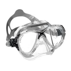 Masque EYES EVOLUTION CRYSTAL CRESSI -Plongée Soldes masque eyes evo crystal clear noir 1