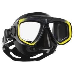 Masque ZOOM EVO SCUBAPRO 14 Masque ZOOM EVO SCUBAPRO -Plongée Soldes masque zoom evo noir jaune 2