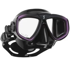 Masque ZOOM EVO SCUBAPRO 17 Masque ZOOM EVO SCUBAPRO -Plongée Soldes masque zoom evo noir violet 1