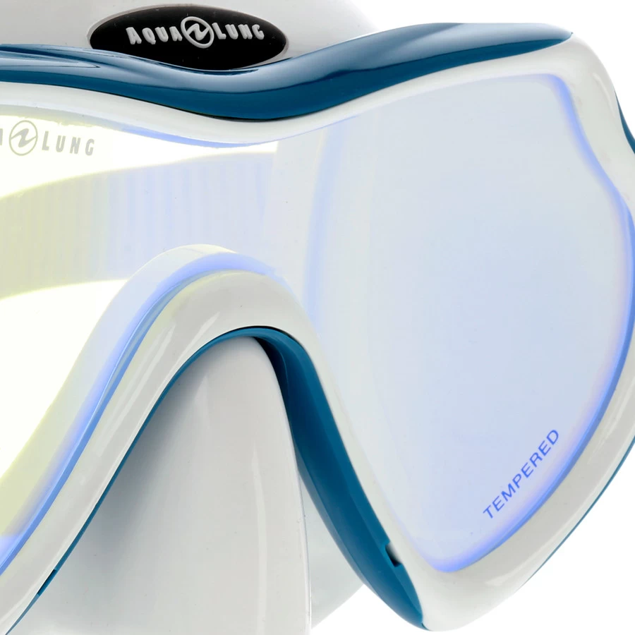 Masque MISTIQUE DS AQUALUNG Blanc Pétrole 4 Masque MISTIQUE DS AQUALUNG Blanc Pétrole – Image 2