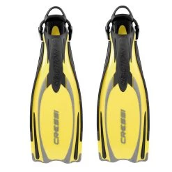 Palmes REACTION EBS CRESSI -Plongée Soldes palmes reaction ebs jaune 2