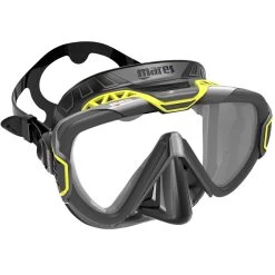 Masque PURE WIRE MARES -Plongée Soldes pure wire noir jaune 2