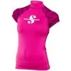 Lycra RASH GUARD FLAMINGO SCUBAPRO UPF 50 Manches Courtes Dame -Plongée Soldes rash flamingo mc 65.517