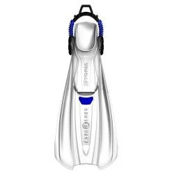 Palmes STORM AQUALUNG Blanche 11 Palmes STORM AQUALUNG Blanche -Plongée Soldes storm blanc bleu 1