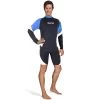 Top RASHGUARD Loose Fit MARES Manches Longues Homme Bleu -Plongée Soldes top rashguard loose fit ml homme bleu 4
