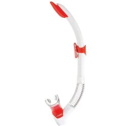 Tuba REBEL SPLASH MARES -Plongée Soldes tuba rebel splash clear rouge 2