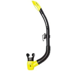 Tuba SPECTRA SCUBAPRO -Plongée Soldes tuba spectra noir jaune 1