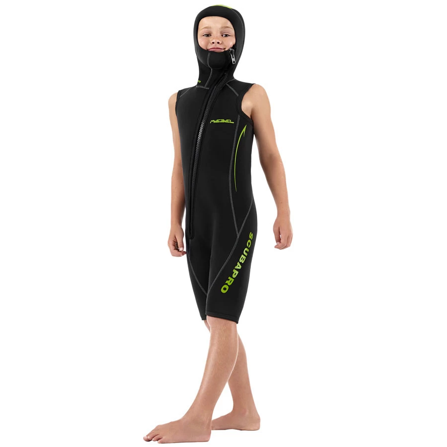 Veste REBEL SCUBAPRO 5mm Enfant Avec Cagoule 3 Veste REBEL SCUBAPRO 5mm Enfant Avec Cagoule